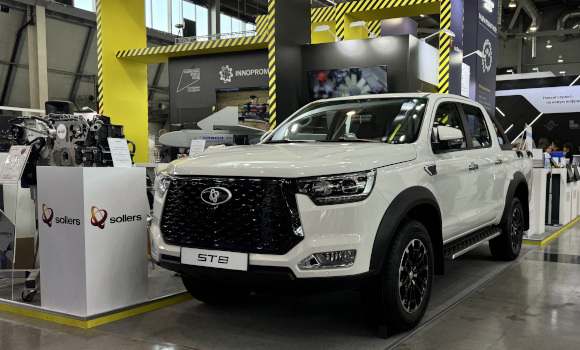 Премьера нового автомобиля Sollers ST8 состоялась на выставке ИННОПРОМ